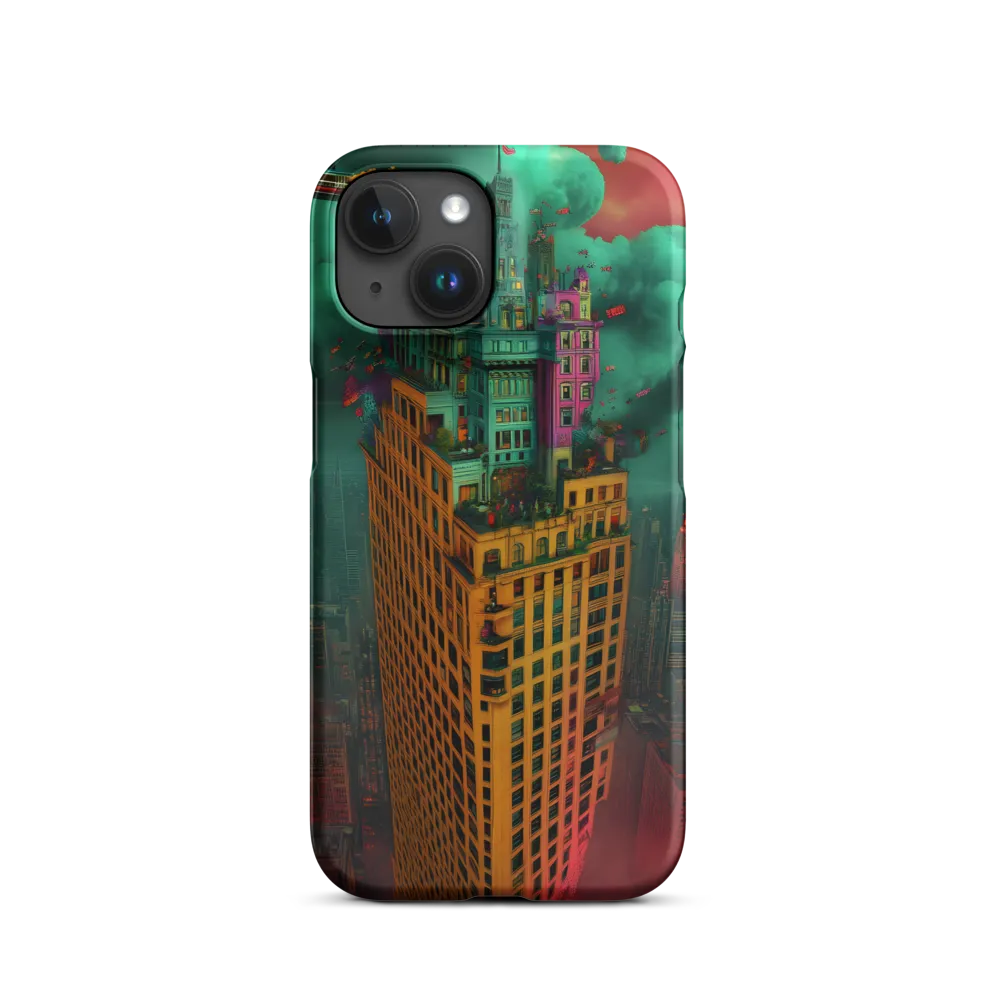 Architectural Dreams: A Surreal Cityscape | Phone Case |  15 | Snap Case | Matte