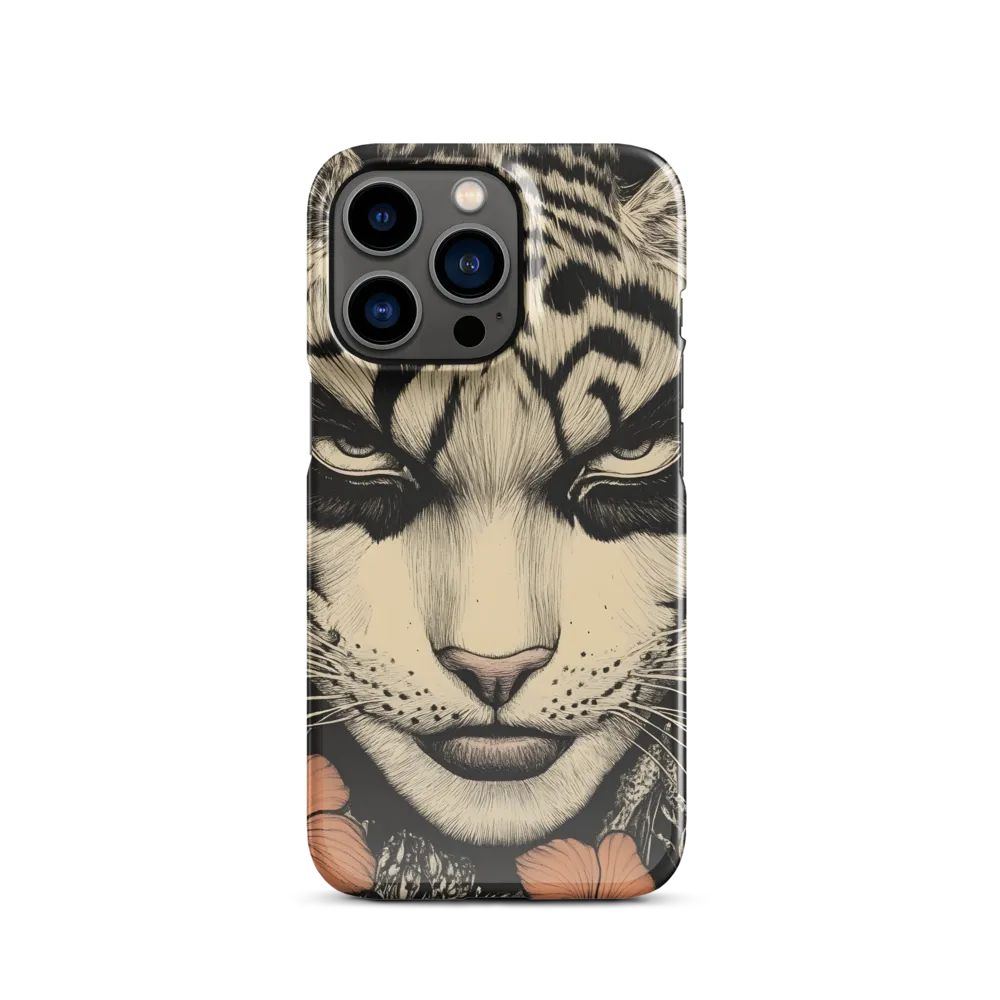 Feline Majesty: The Human-Leopard Connection | Phone Case |  13 Pro | Snap Case | Glossy