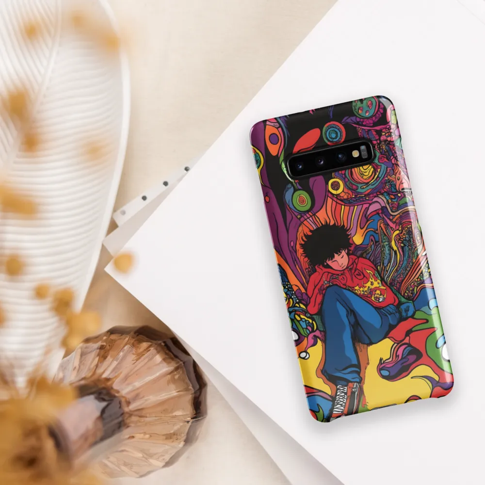 Psychedelic Reverie | Phone Case |  S10 Plus | Snap Case | Glossy