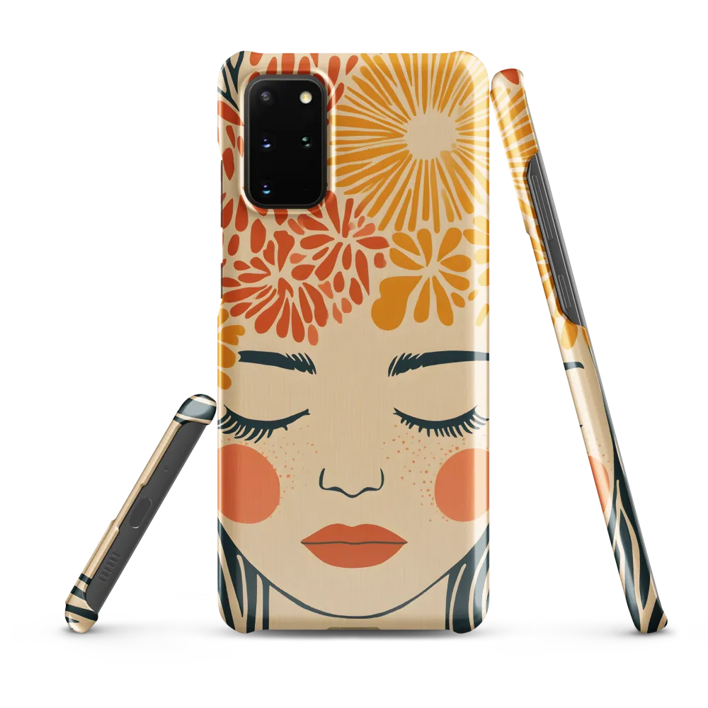 Serenity in Bloom | Phone Case |  S20 Plus | Snap Case | Glossy