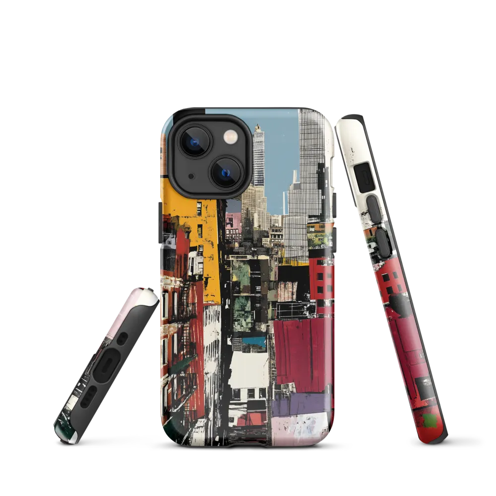 Urban Collage: A Vivid Cityscape