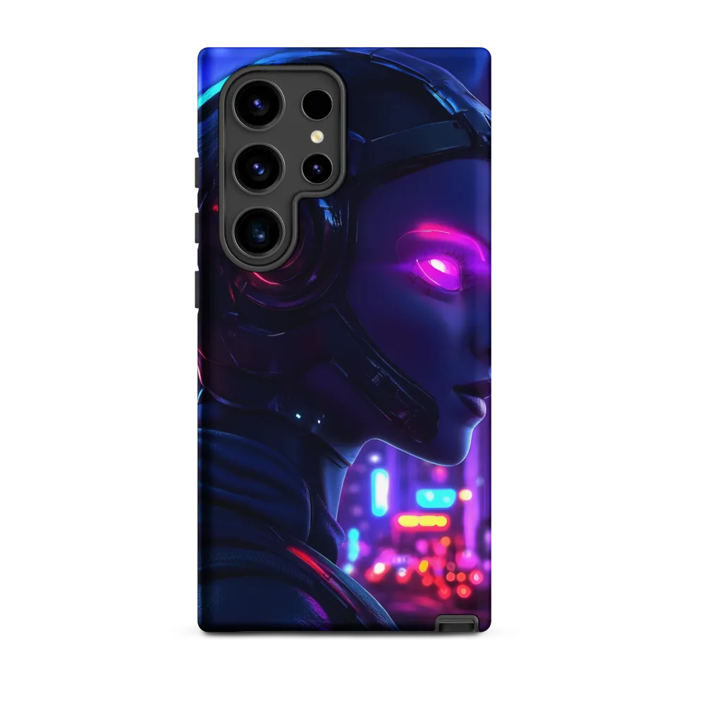 Neon Dreams: A Cyborg's Mystique
