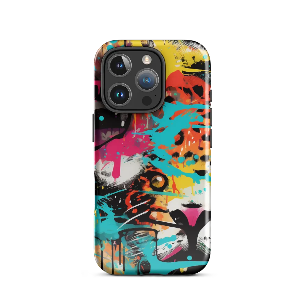 Fierce Fusion: Tiger and Lion in Graffiti