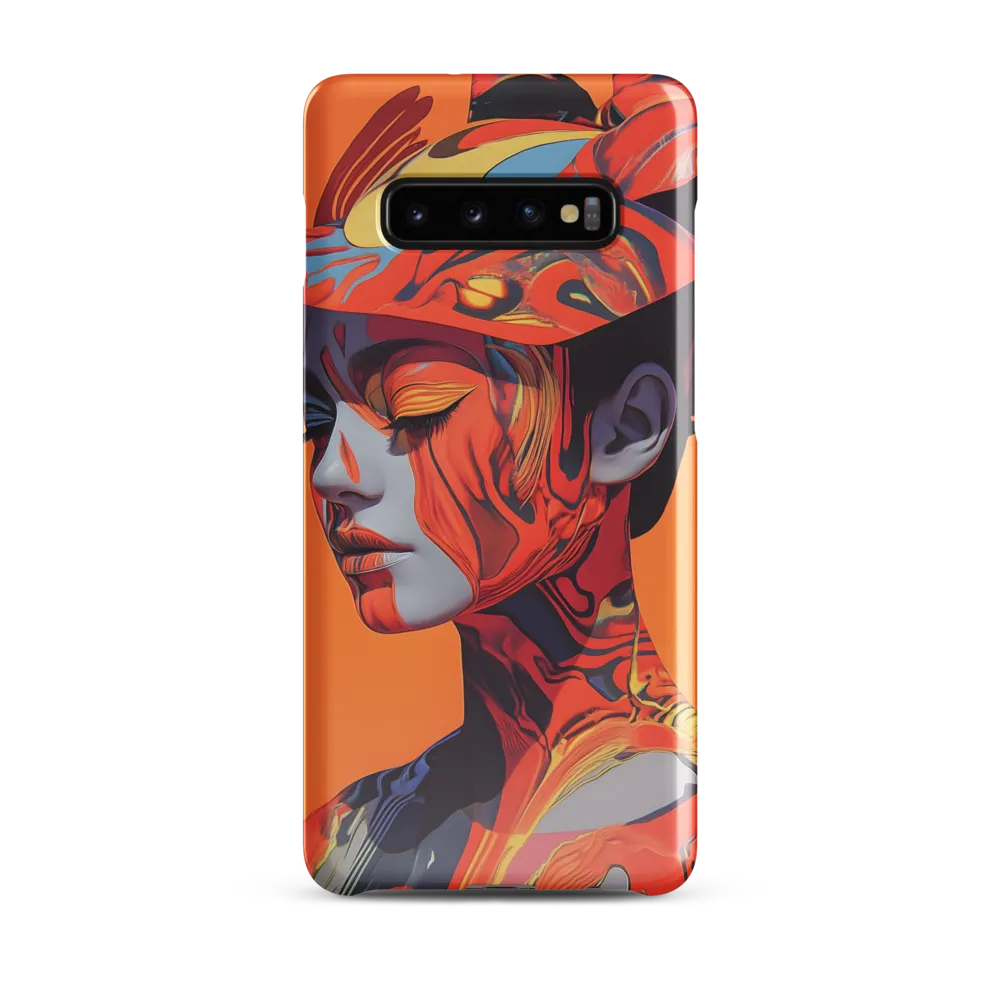 Vibrant Echoes of Identity | Phone Case |  S10 Plus | Snap Case | Glossy