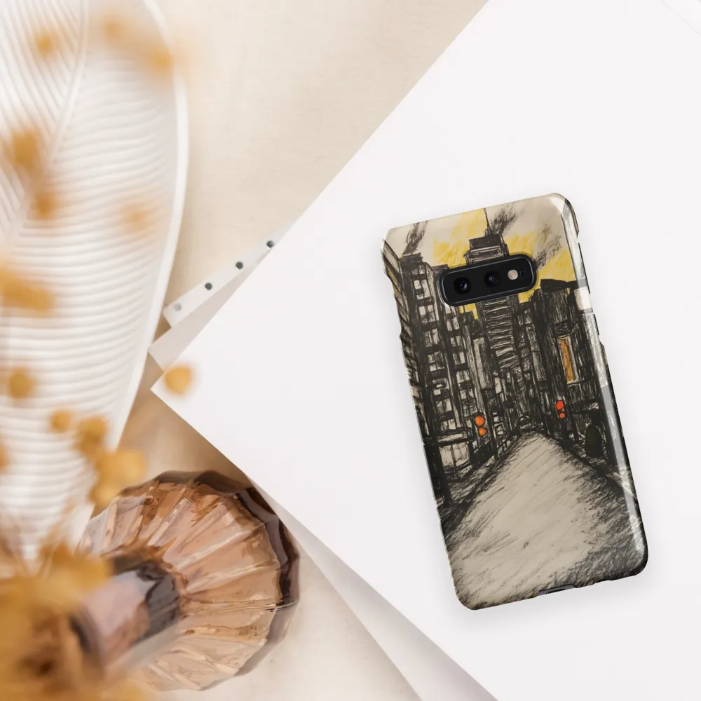 Cityscape of Solitude | Phone Case |  S10e | Snap Case | Glossy