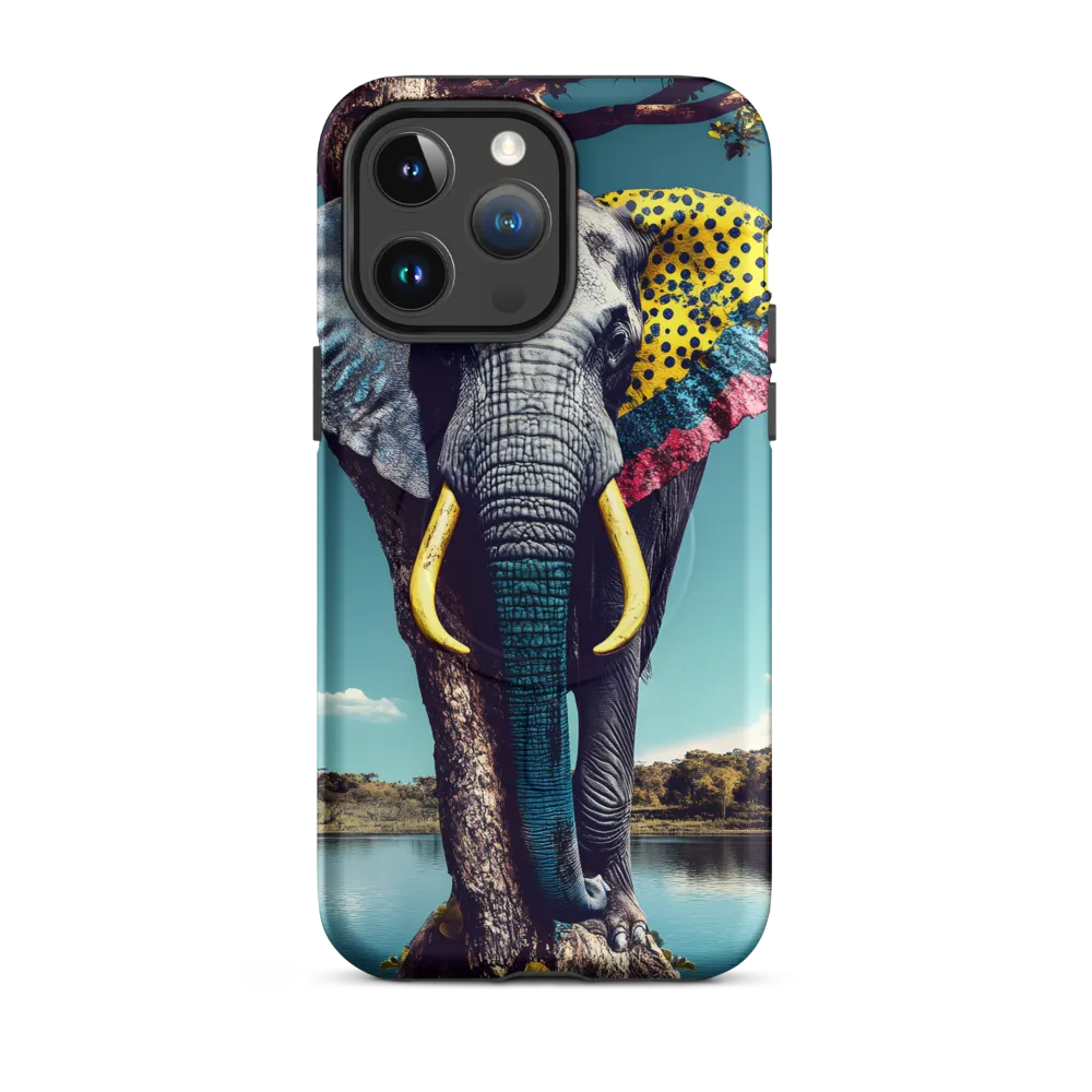 Playful Elegance: The Surreal Elephant