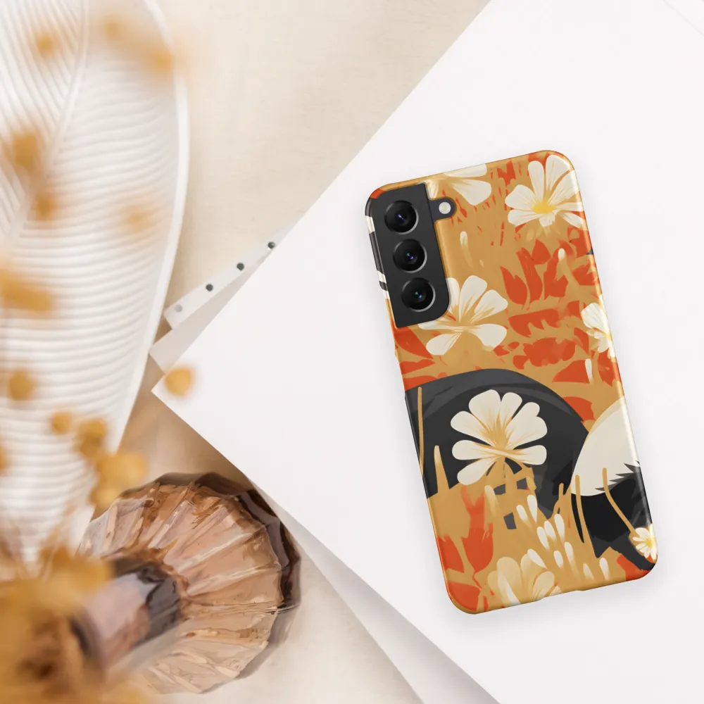 Whimsical Badgers in Bloom