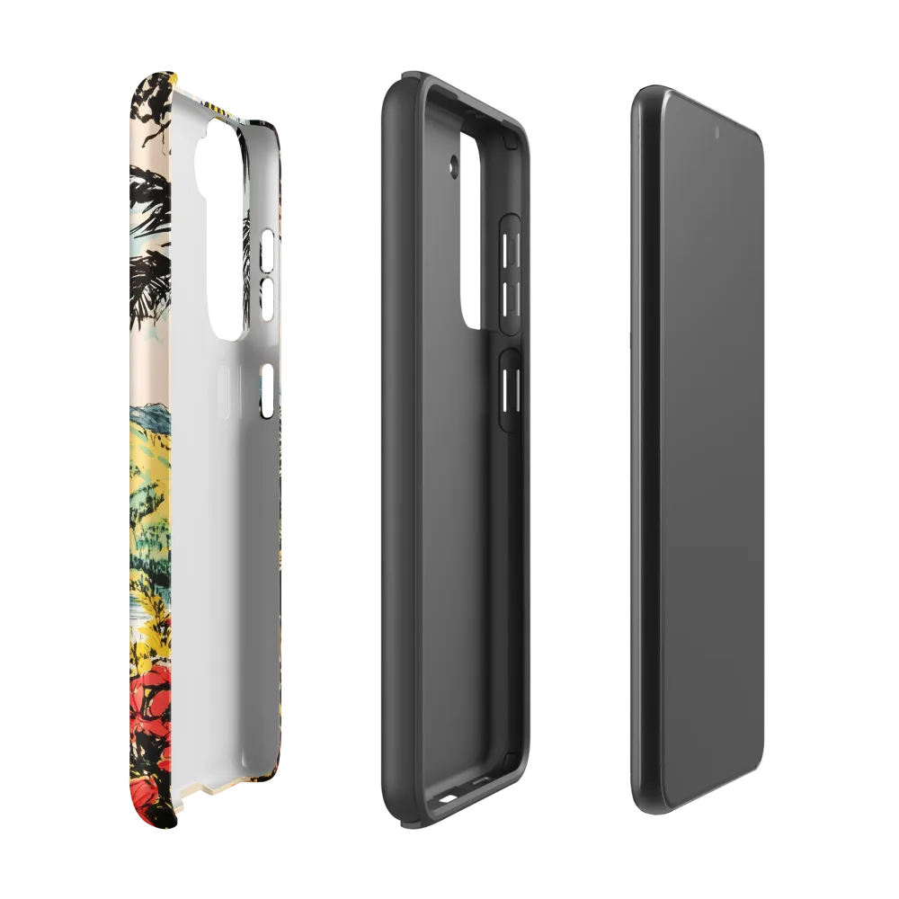 Tropical Serenity | Phone Case |  S21 | Tough Case | Matte