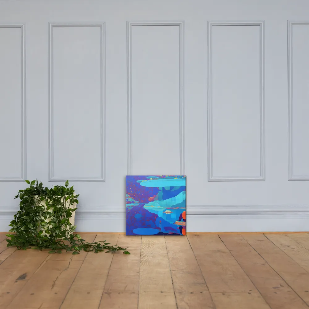Reflections of Serenity | Canvas | 16″×16″