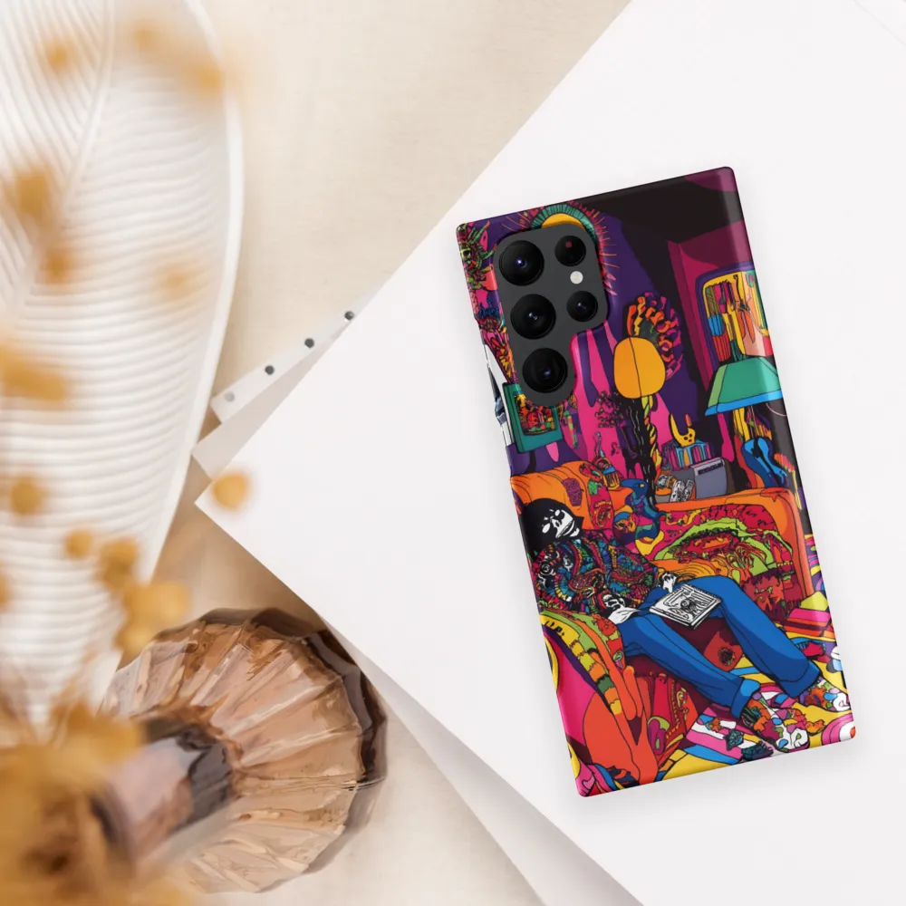 Psychedelic Reverie | Phone Case |  S22 Ultra | Snap Case | Matte