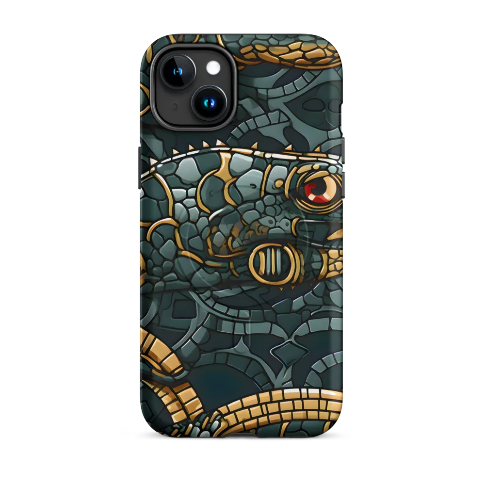Lizards of Abstraction | Phone Case |  15 Plus | MagSafe® Tough Case | Matte