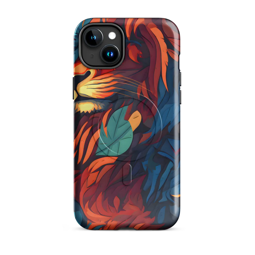 Harmony of Strength: The Lion and Nature