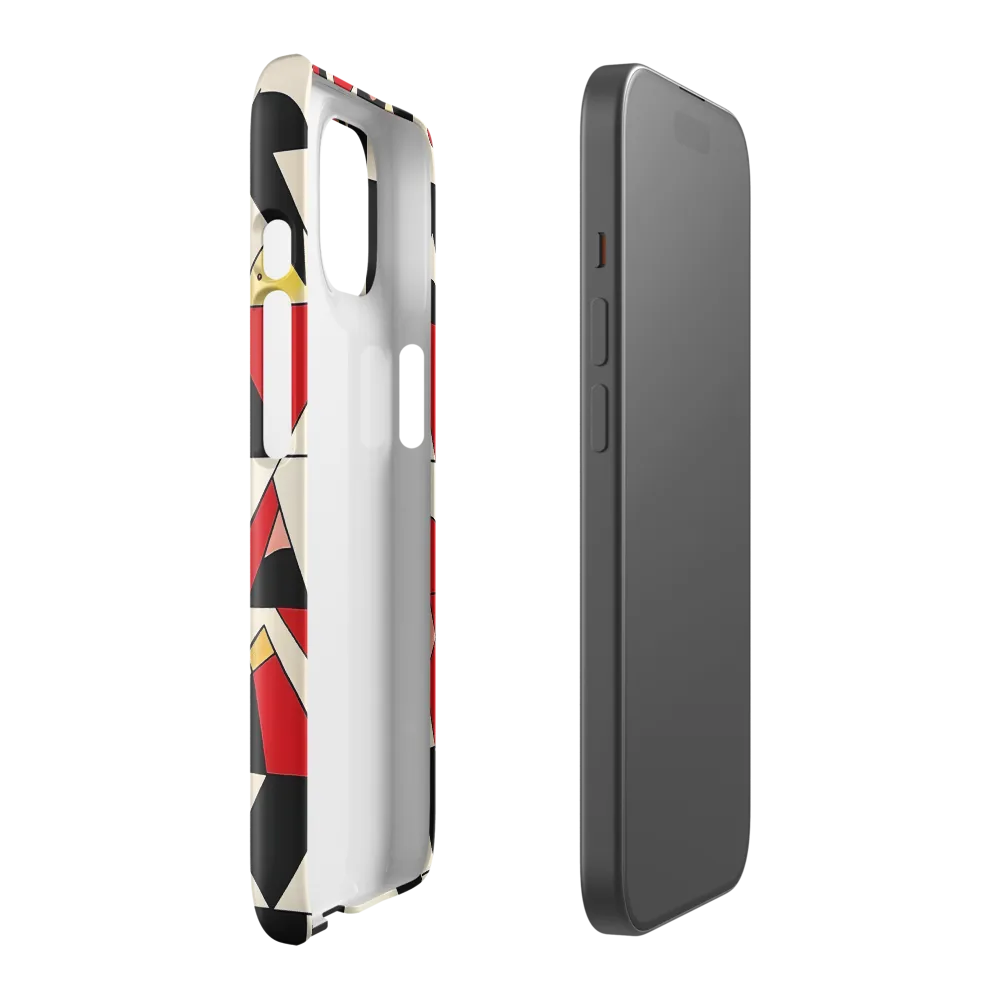 Dynamic Geometric Harmony | Phone Case |  15 | Snap Case | Glossy