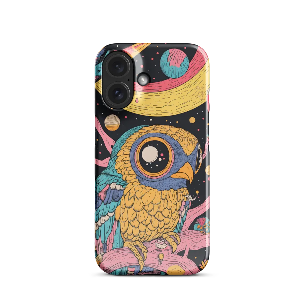 Whimsical Cosmic Owl | Phone Case |  16 | Snap Case | Glossy