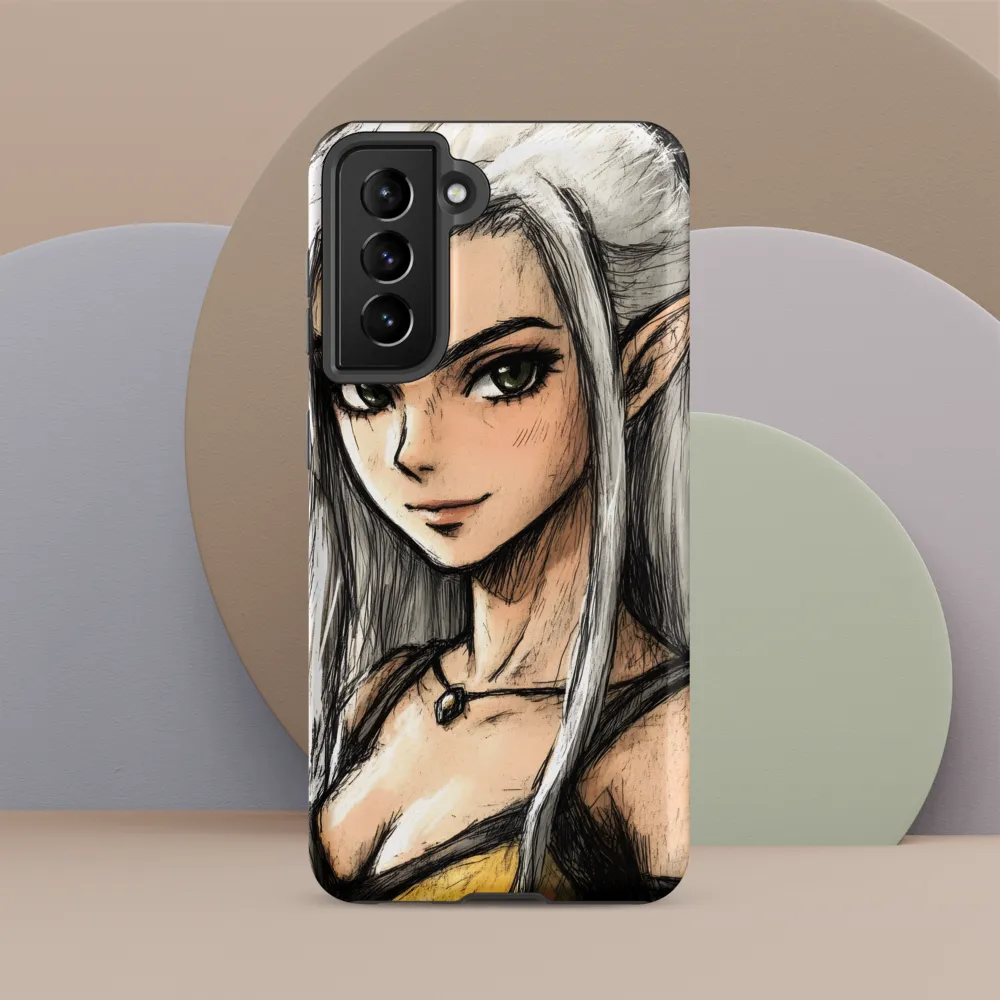 Ethereal Elegance: The Elf's Portrait
