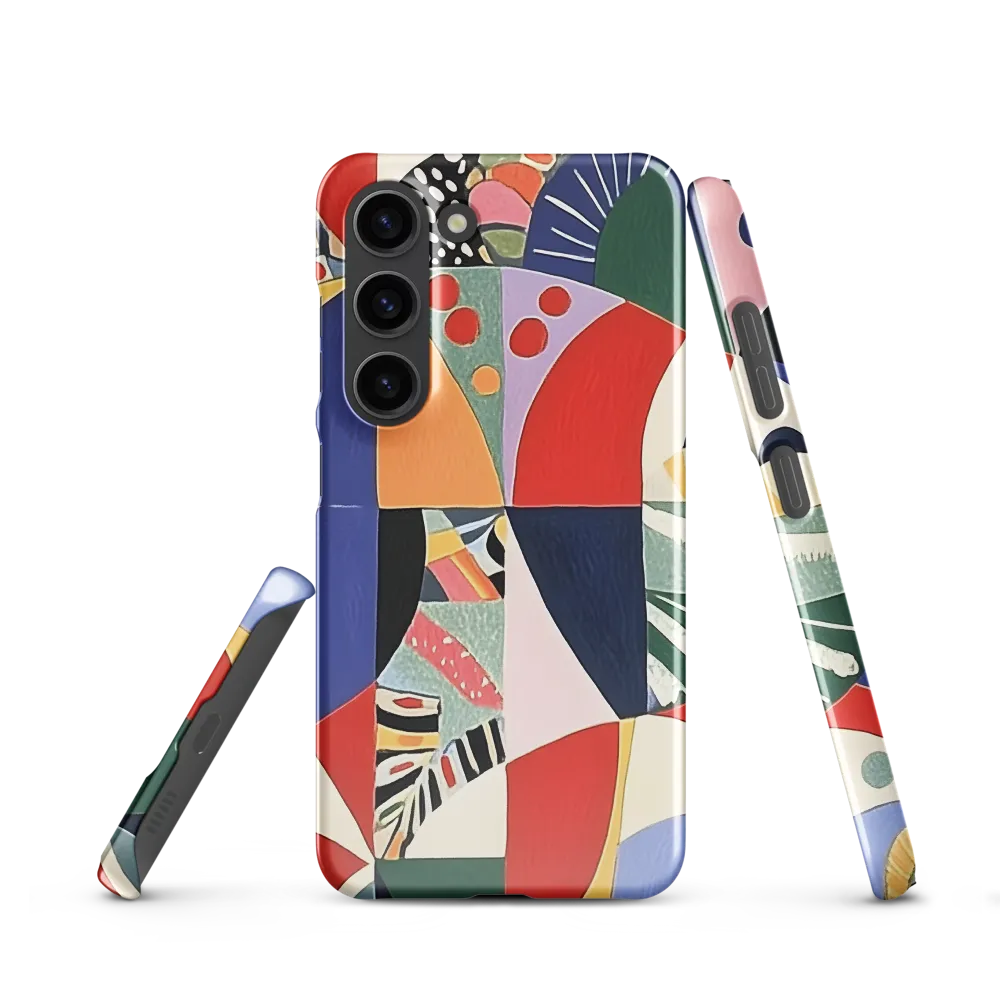 Dynamic Mosaic Symmetry | Phone Case |  S23 | Snap Case | Glossy