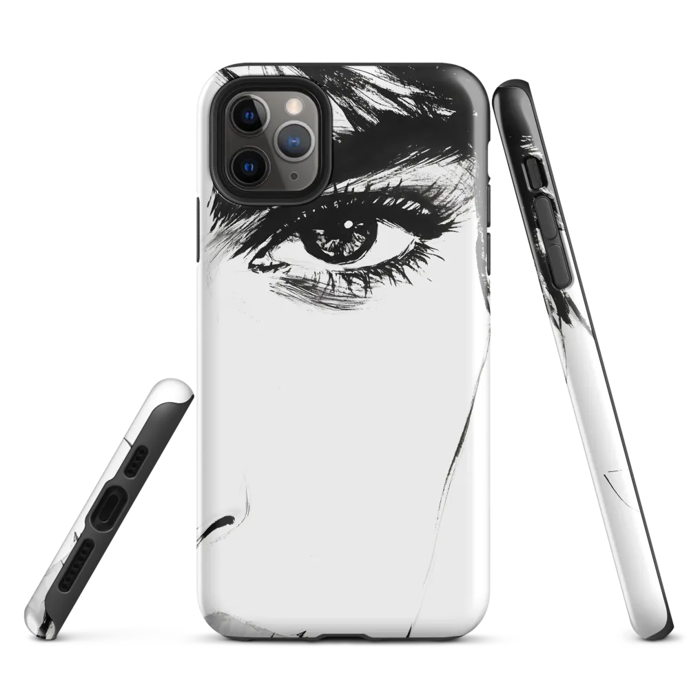 Gaze of Intensity | Phone Case |  11 Pro Max | Tough Case | Glossy