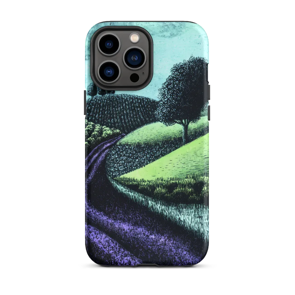 Winding Serenity: A Modern Landscape