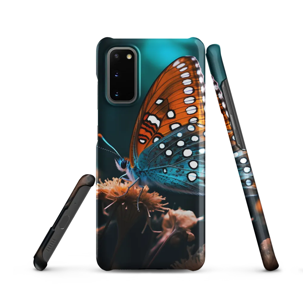 Whispers of Color: The Butterfly's Embrace