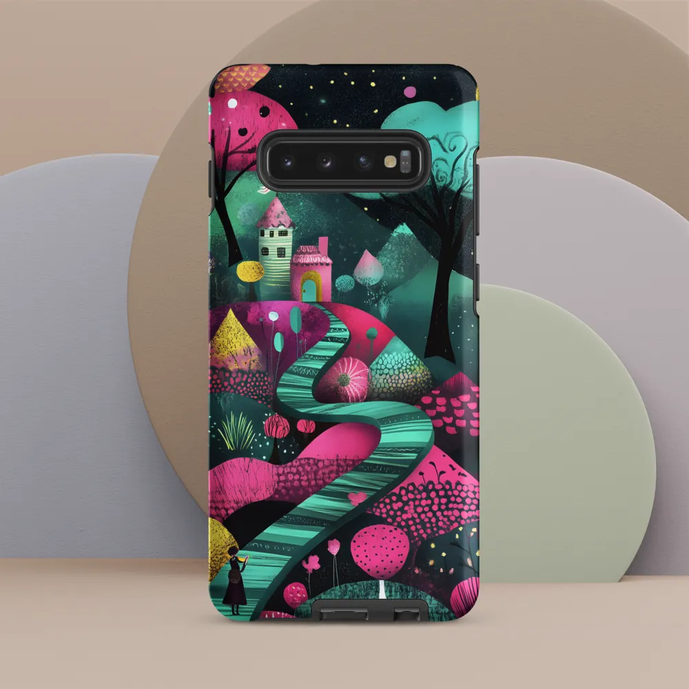 Whimsical Journey through Colorful Lands
