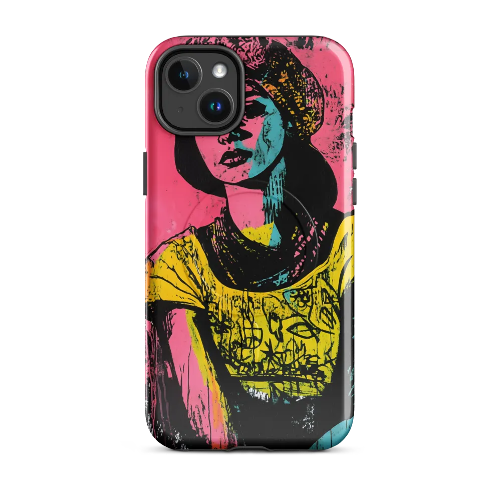 Urban Elegance: A Graffiti Portrait