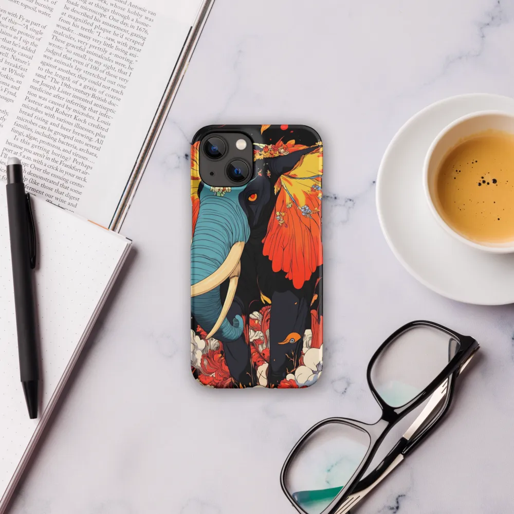 Majesty of the Floral Elephant | Phone Case |  14 | Snap Case | Matte