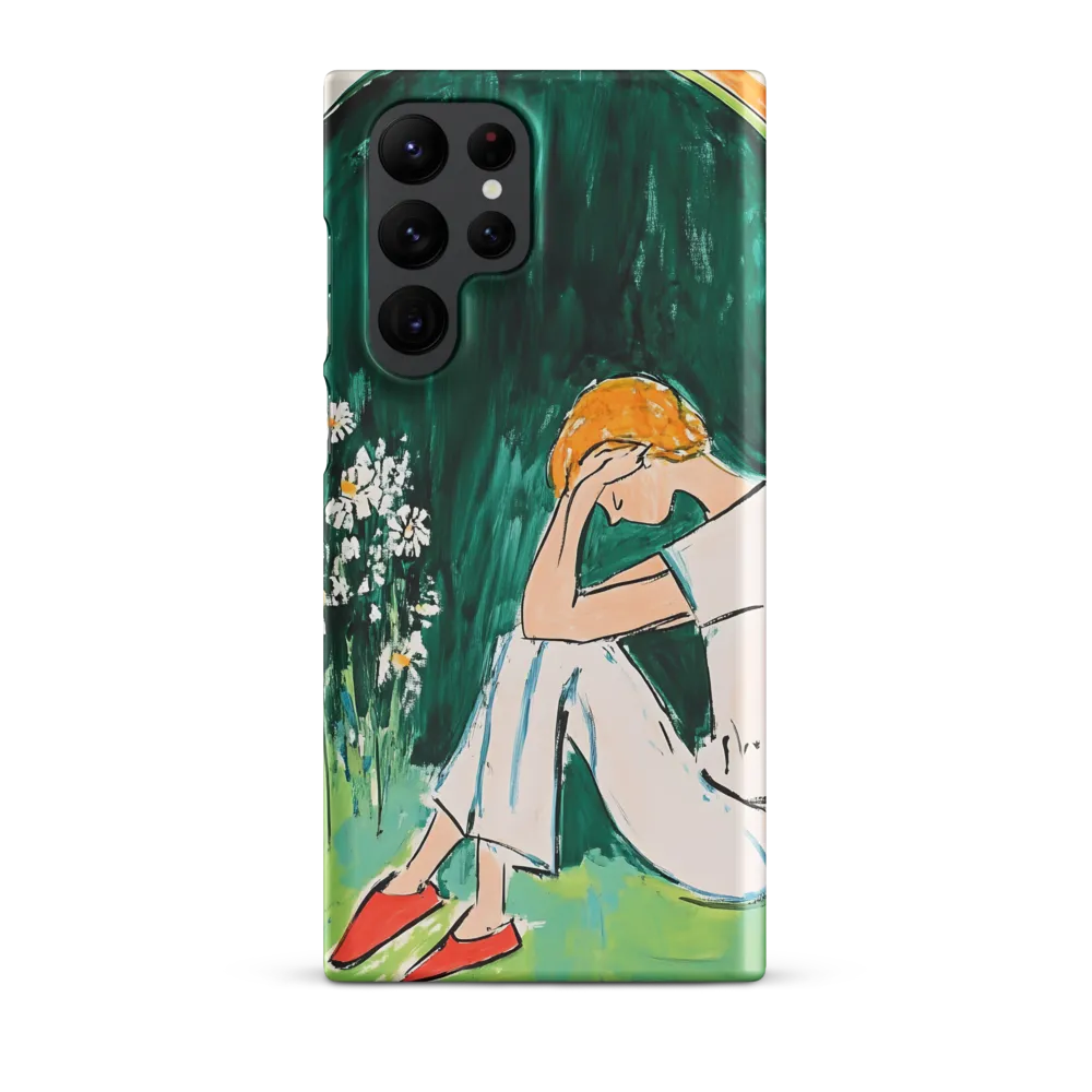Silent Sorrow | Phone Case |  S22 Ultra | Snap Case | Matte