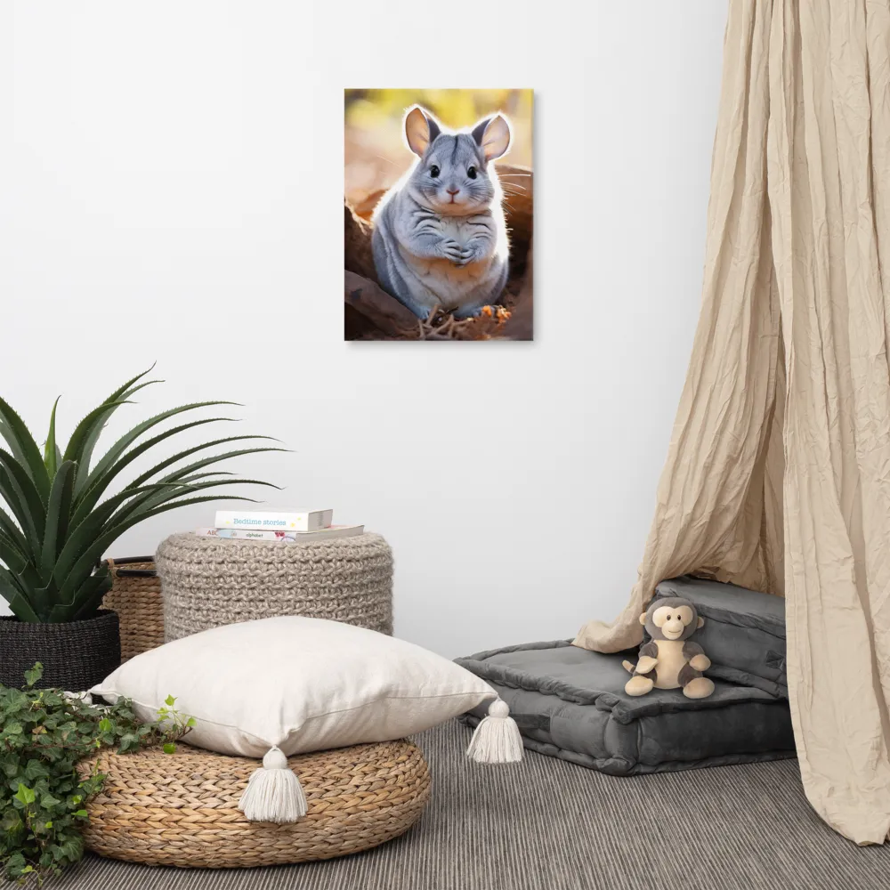 Gentle Whispers of Nature: The Chinchilla
