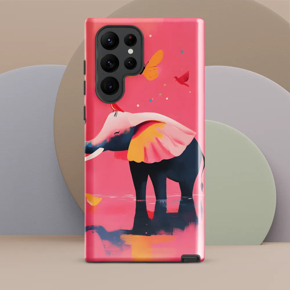 Whimsical Serenity: The Playful Elephant
