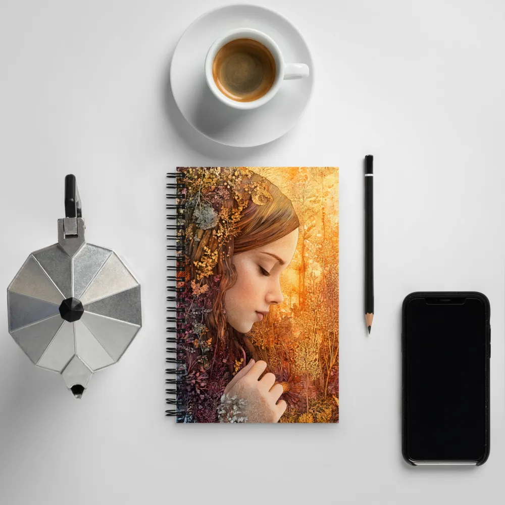 Harmony of Nature and Soul | Spiral Notebook