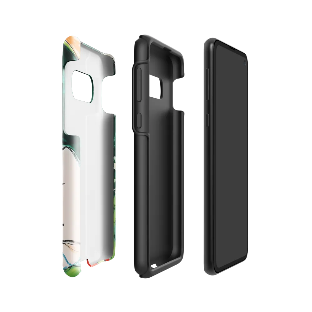 Silent Sorrow | Phone Case |  S10e | Tough Case | Glossy