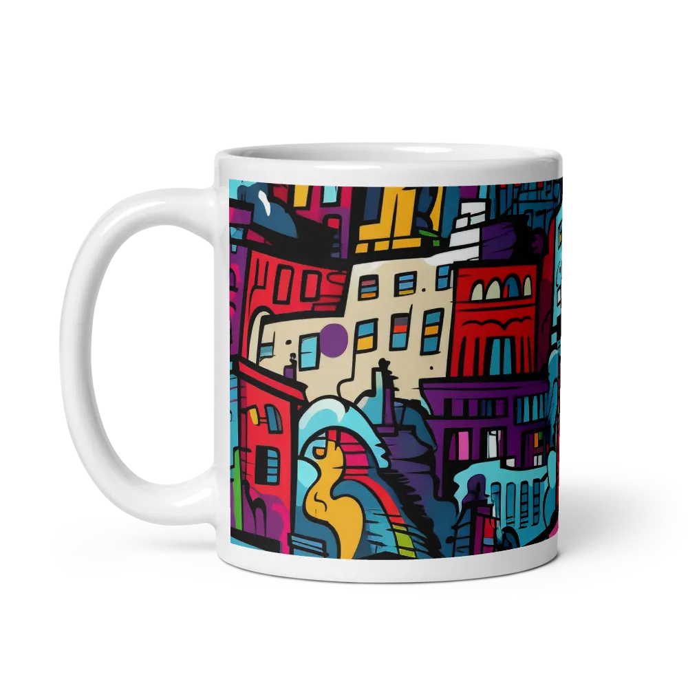 Urban Whimsy | Mug with White inside | 11 oz