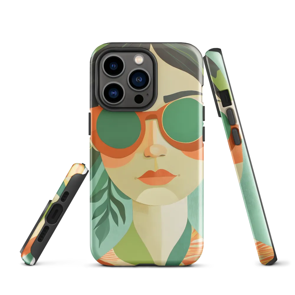 Bold Serenity: A Modern Portrait