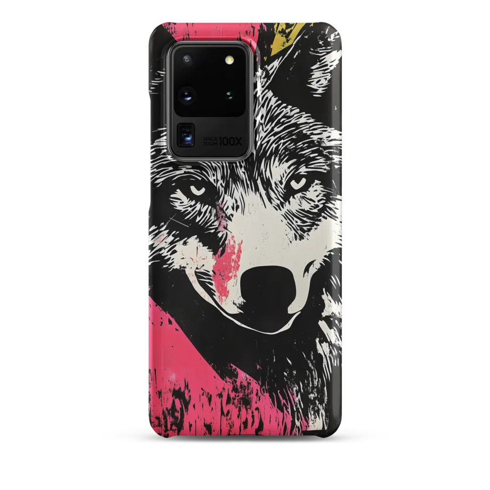 Intense Gaze of the Wolf