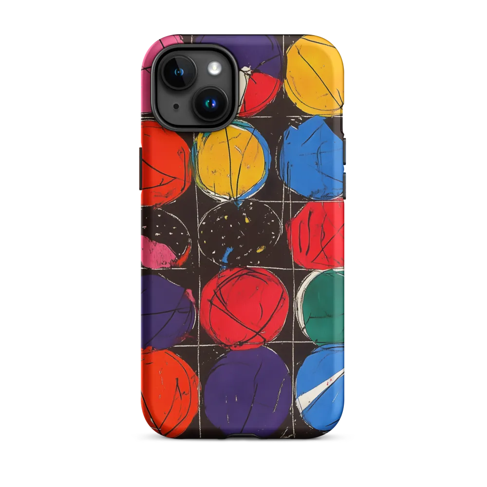 Colorful Circles in Abstract Harmony