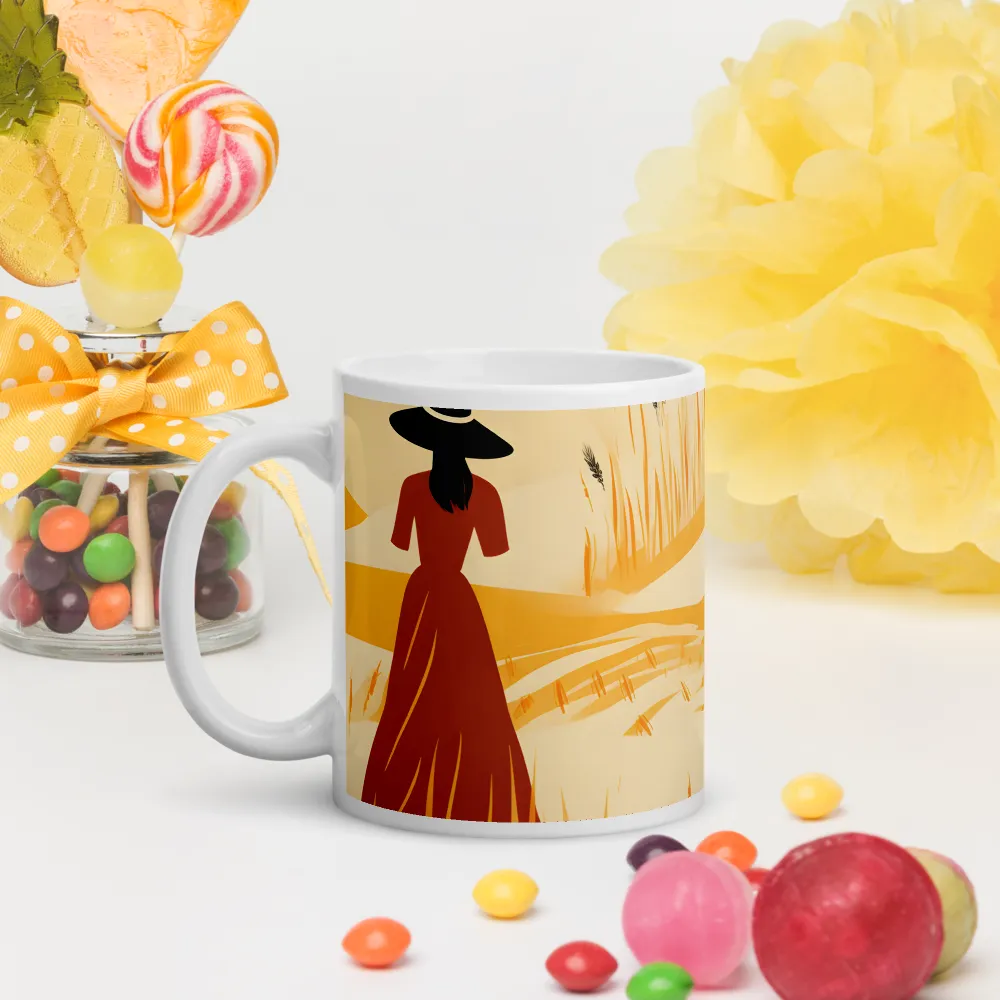 Embracing the Fields: A Floral Journey | Mugs | Multiple Sizes & Colors