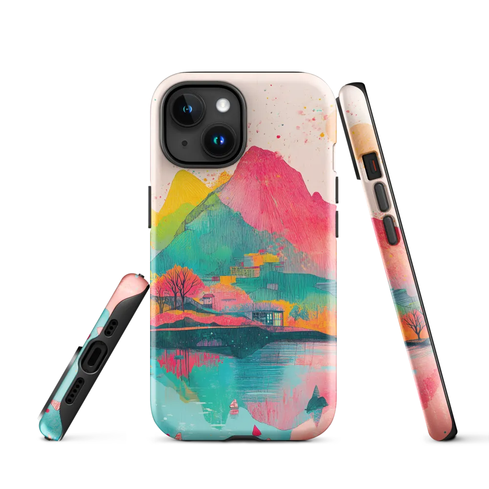 Vibrant Serenity: A Surreal Landscape