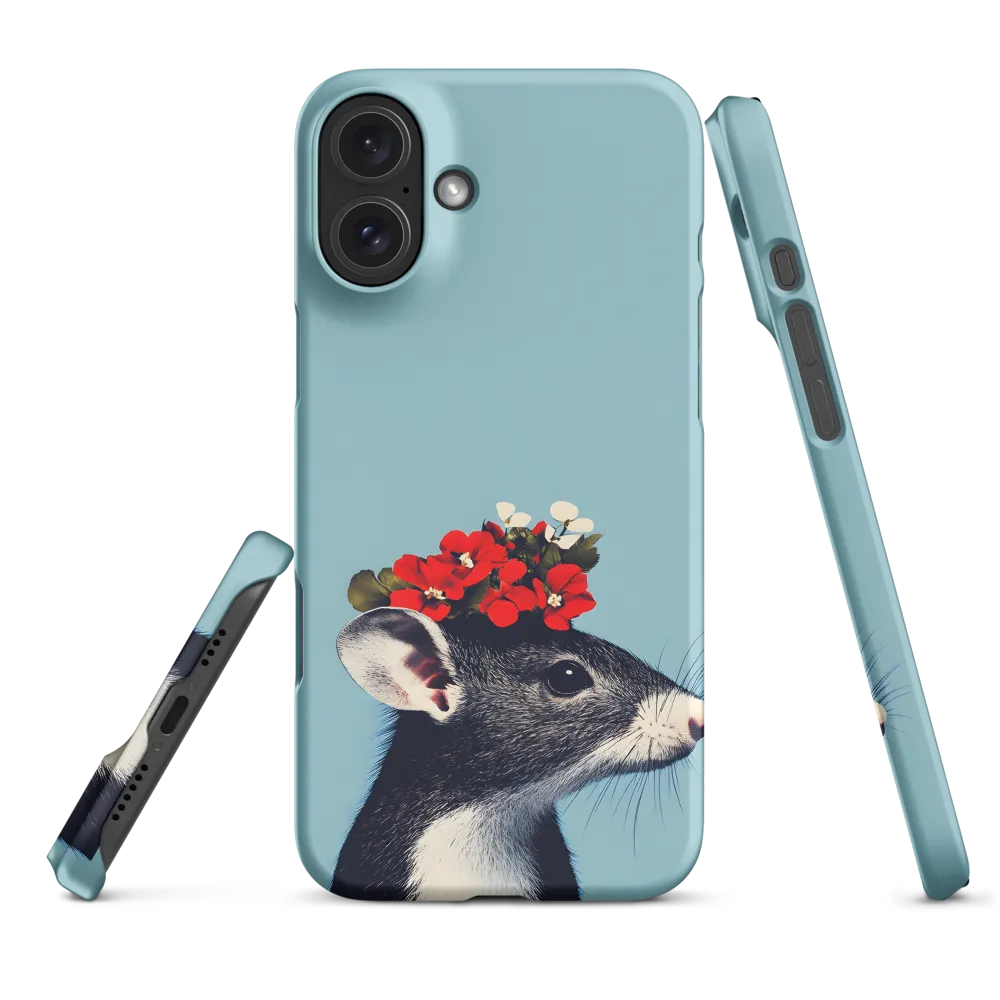 Whimsical Flora: A Mouse's Floral Crown