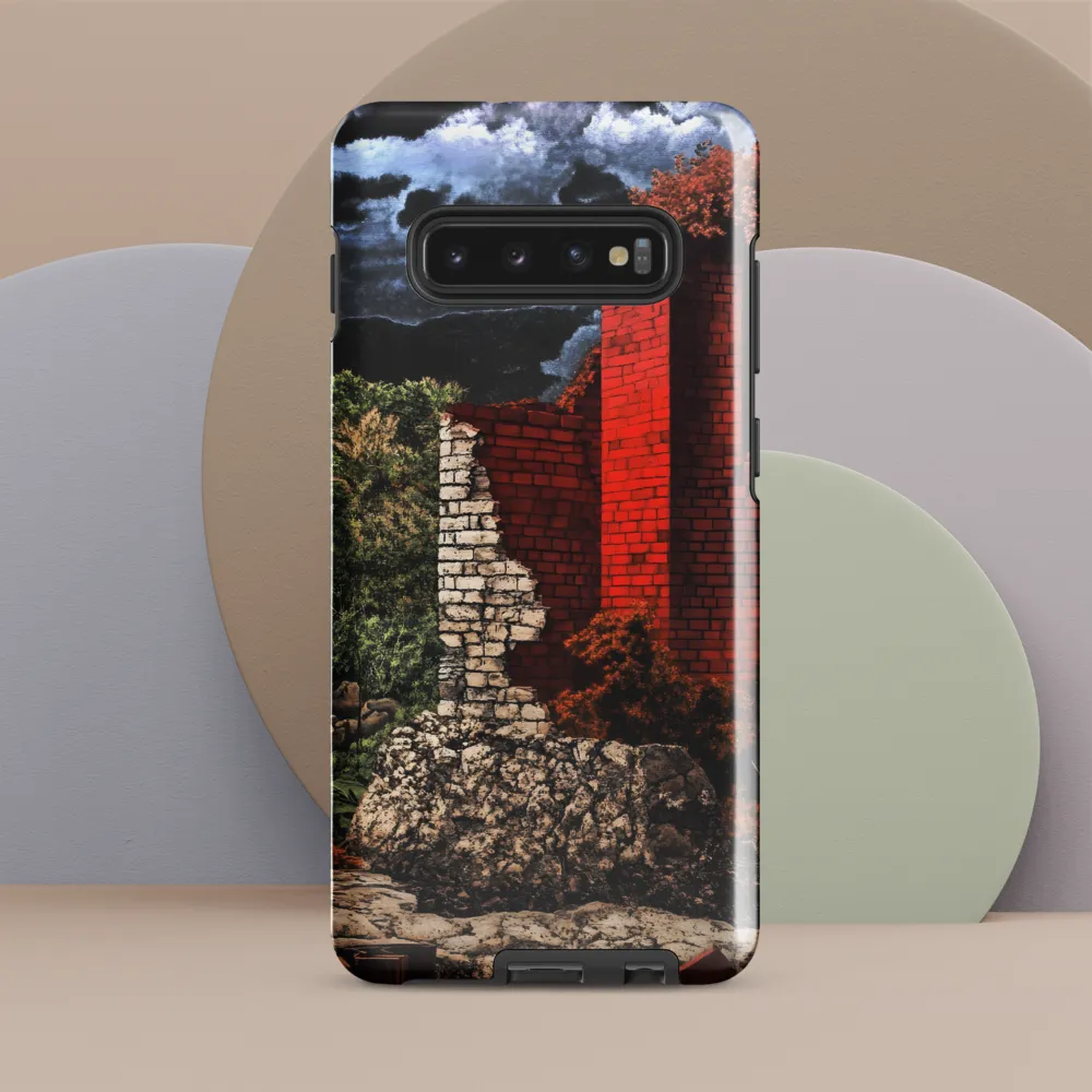 Resilience in Ruins | Phone Case |  S10 Plus | Tough Case | Glossy