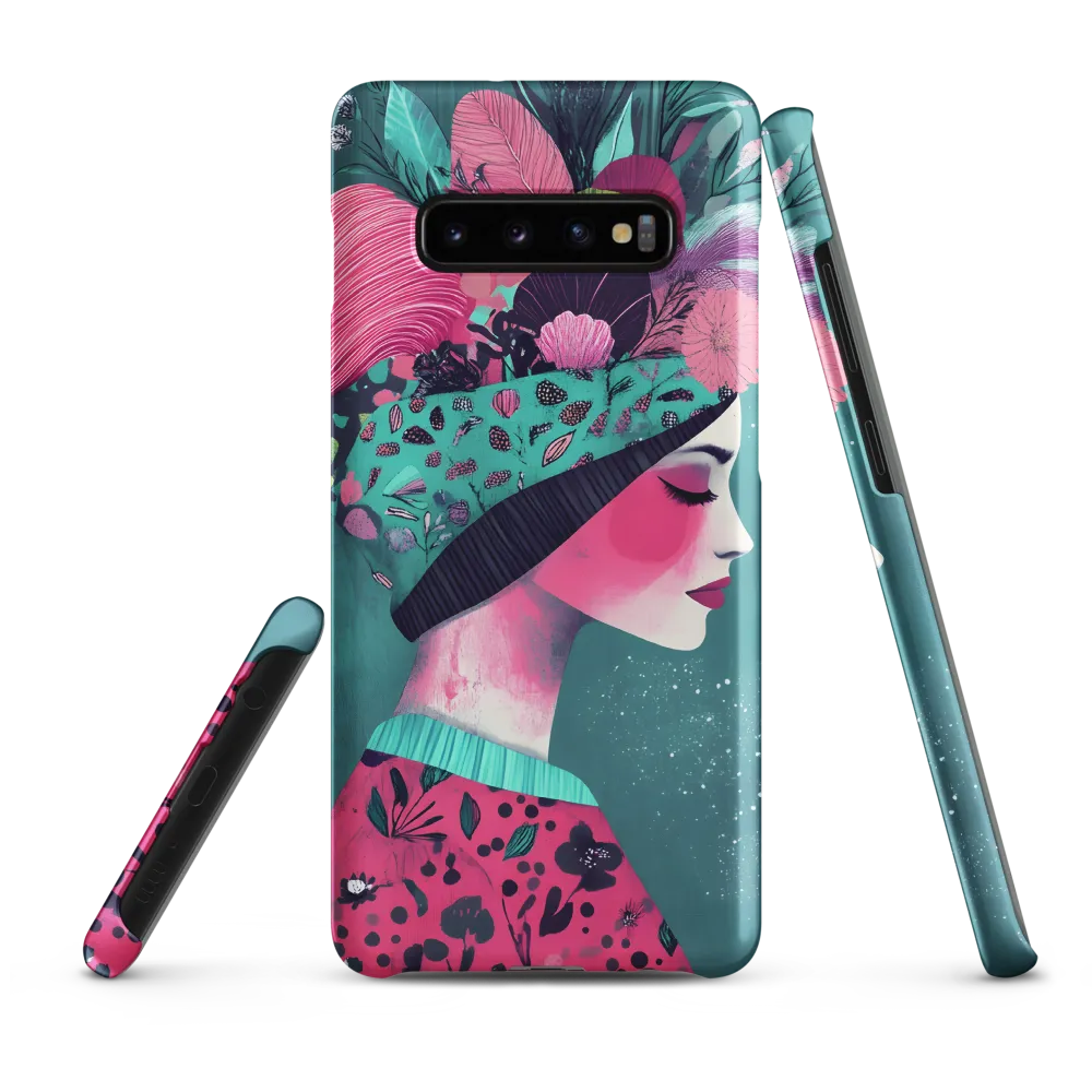 Whimsical Floral Portrait
