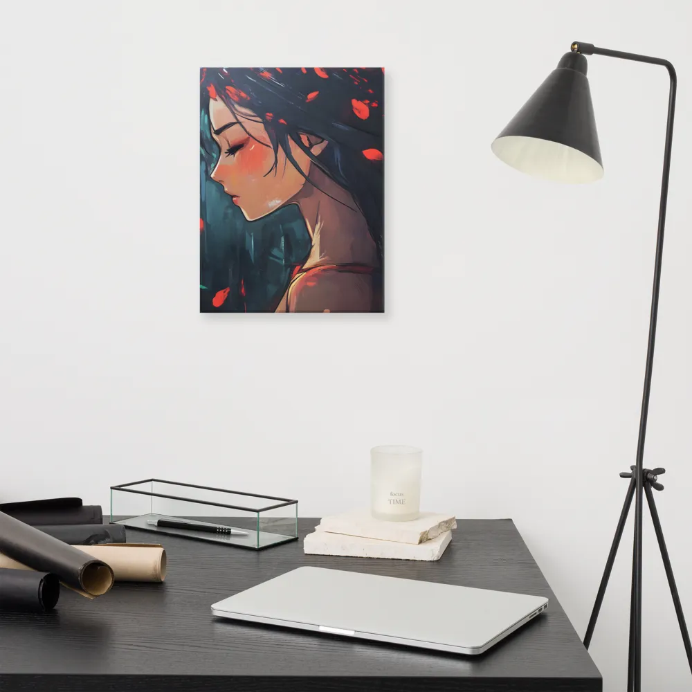 Whispers of Melancholy | Canvas | 12″×16″