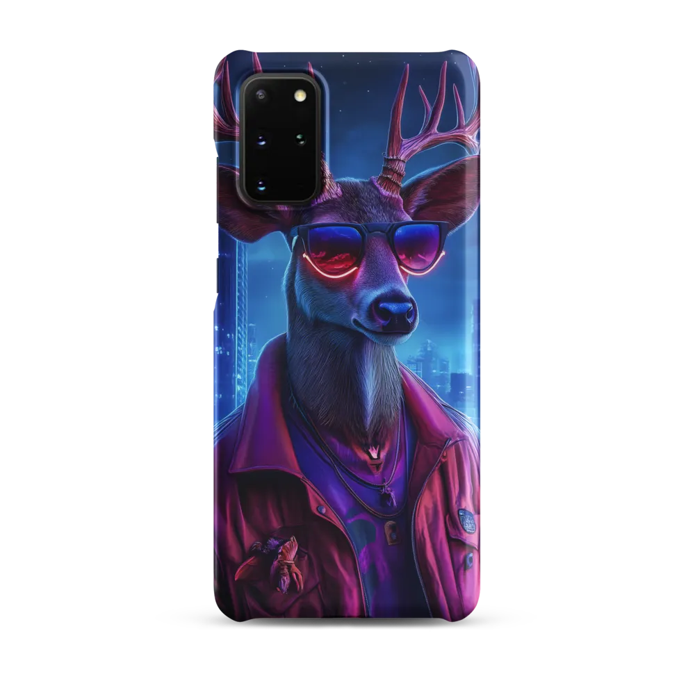 Urban Serenade: The Cool Deer | Phone Case |  S20 Plus | Snap Case | Matte