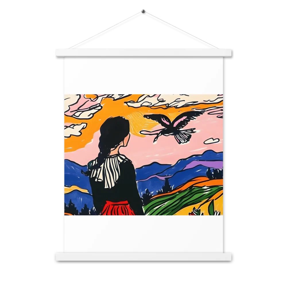 A Journey into Freedom | Poster With White Wood Hanger | 18″×24″
