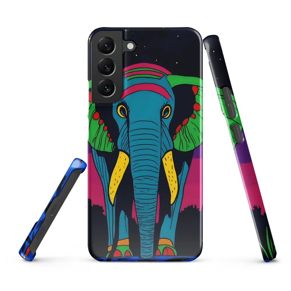 Whimsical Majesty: The Vibrant Elephant