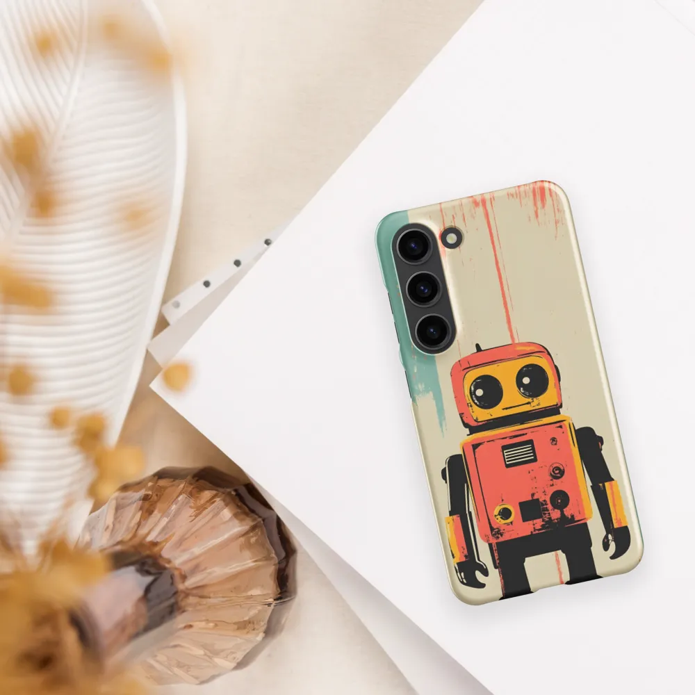 Retro Robot Charm