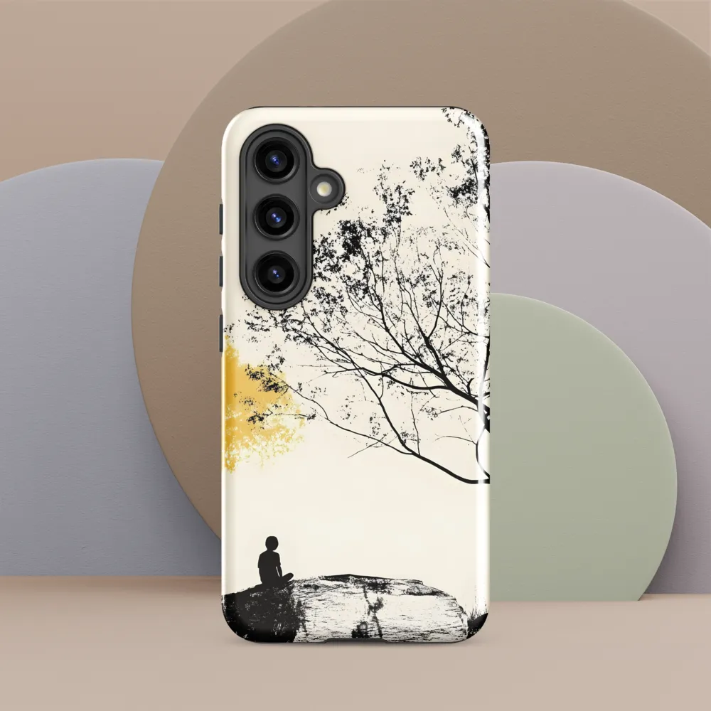 Whispers of Solitude | Phone Case |  S24 | Tough Case | Glossy