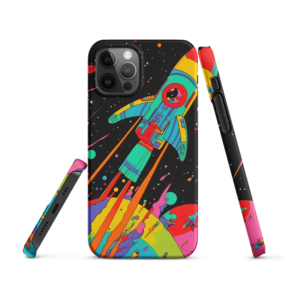 Cosmic Voyage: The Neon Lift-Off