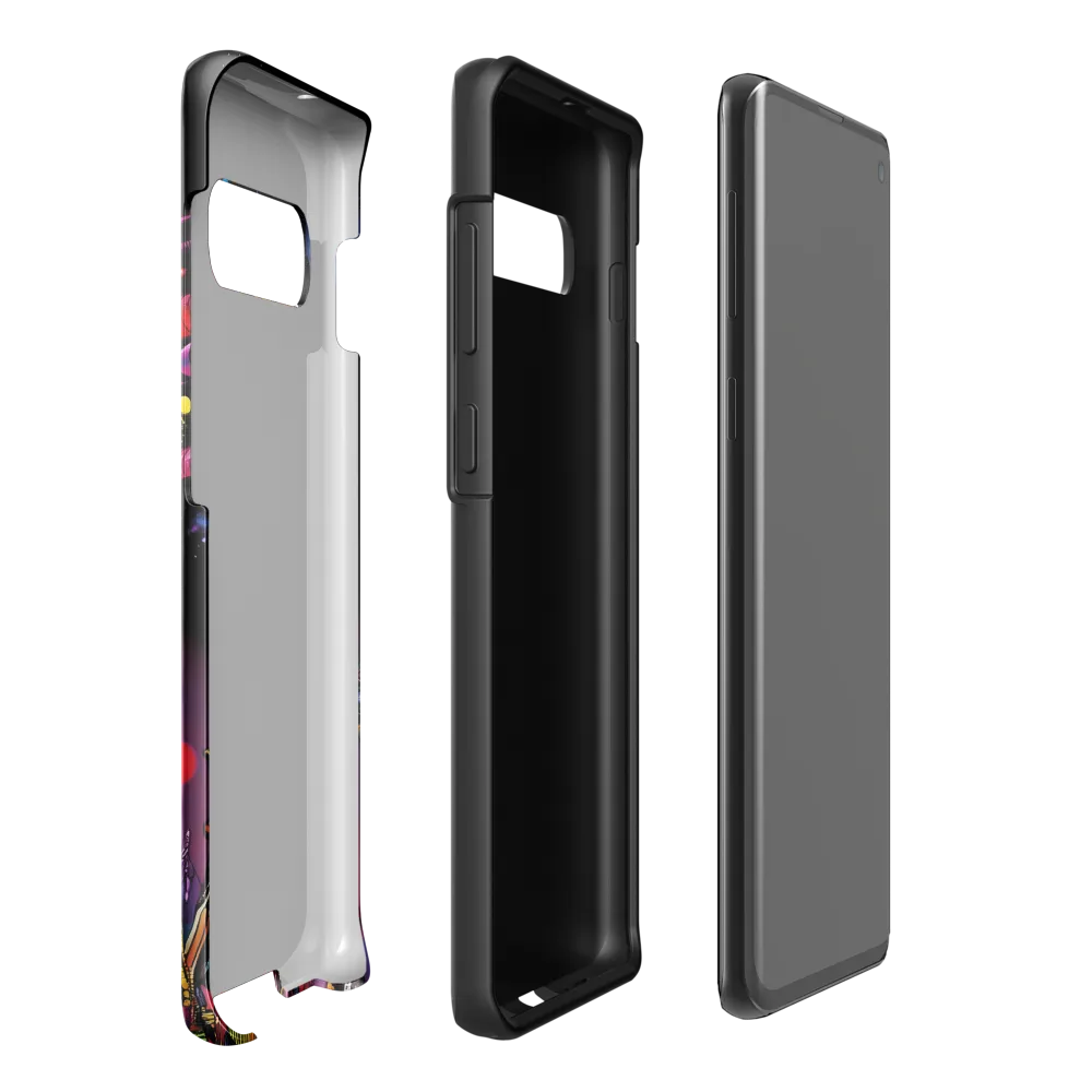 Cosmic Alien Odyssey | Phone Case |  S10 Plus | Tough Case | Glossy