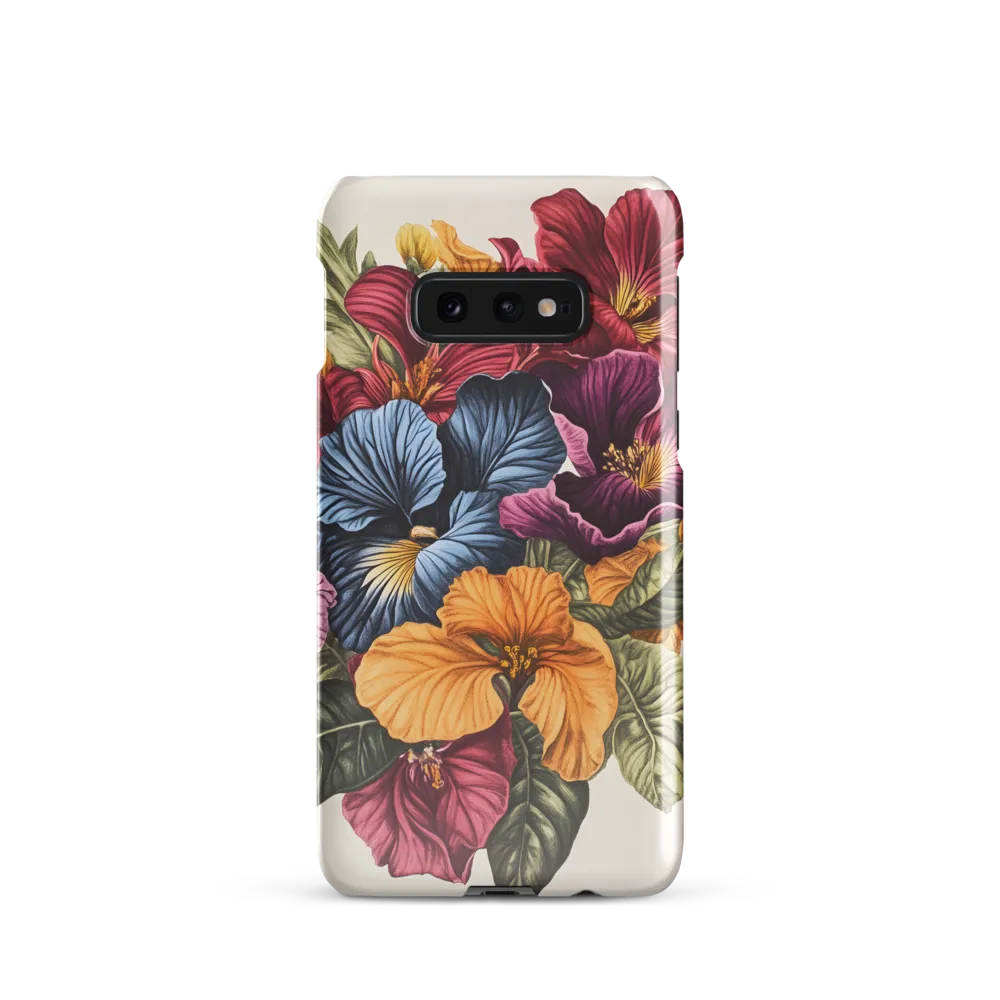 Floral Symphony in Color | Phone Case |  S10e | Snap Case | Glossy