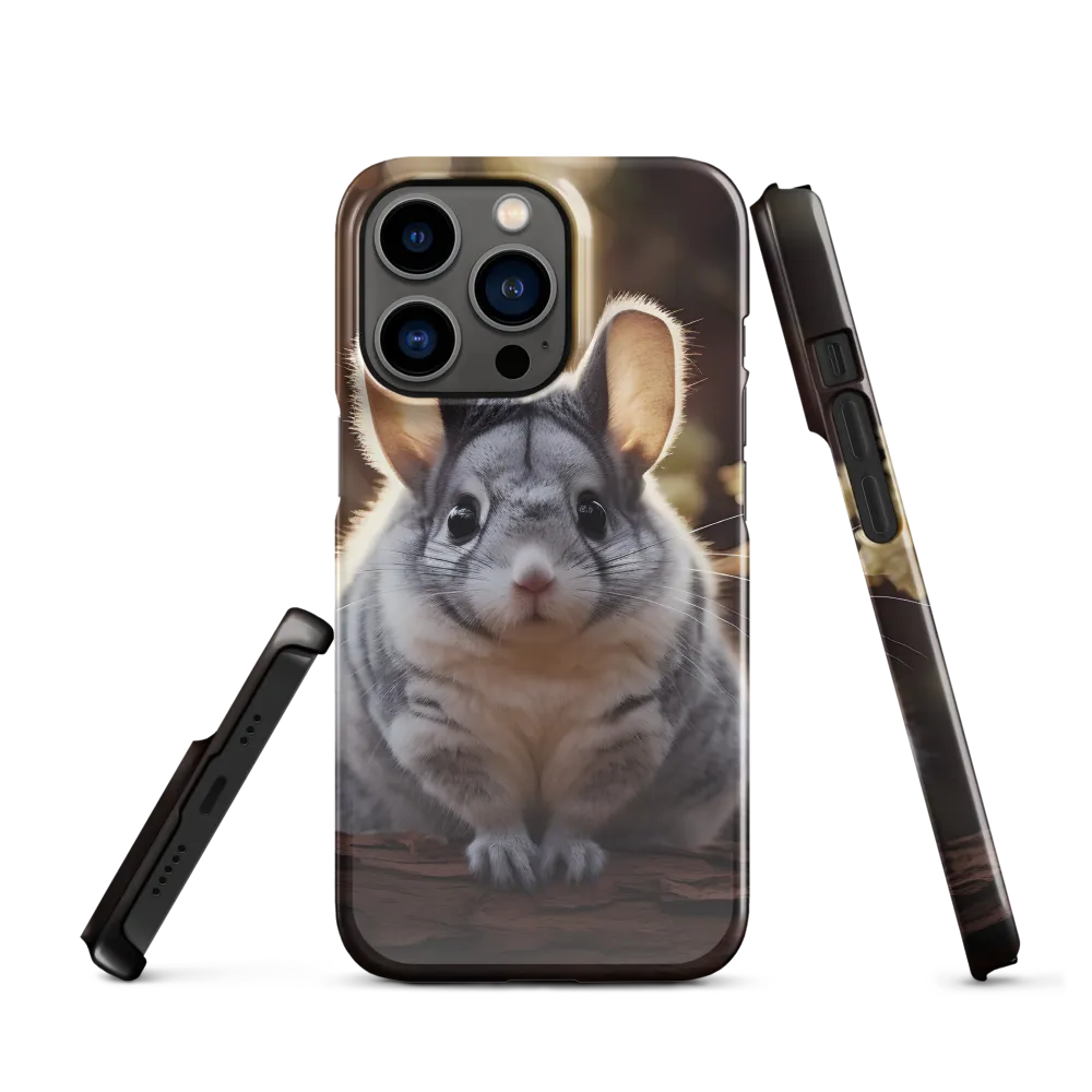 Curious Chinchilla in the Forest